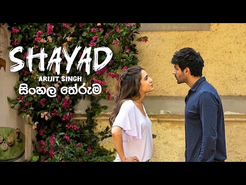 Shayed - Arijit Singh | සිංහල තේරුම (Sinhala Meaning / Sinhala Translate)