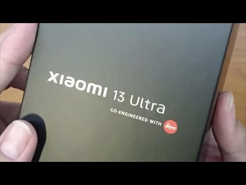 小米 Xiaomi 13 Ultra白色開箱上手，2023年最強影像旗艦，台版價格僅36888。[4K]