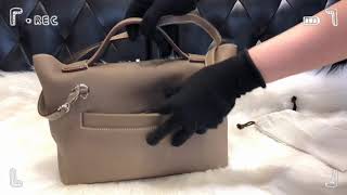 HERMES 愛馬仕 bag  2424 29cm 大象灰銀扣