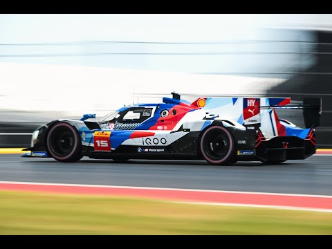 FIA WEC, COTA: #15 BMW M Hybrid V8 onboard.