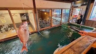 Experience a Japanese Fishing Restaurant🎣😳 | Zauo