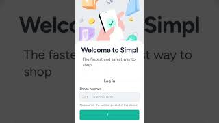 how to open simpl pay later credit app #shorts #digitalart #simple #paylaterapp