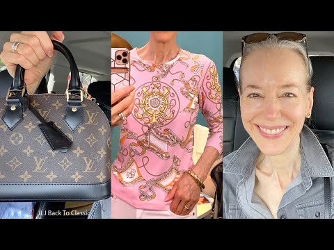 Vlog: J. McLaughlin Try On, Naples, FL;  What's In My Louis Vuitton Alma BB My LV World Tour