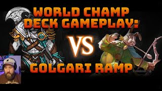 Exploring Standard with the Golgari Ramp Magic World Championship Deck – MTG Arena Live!