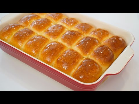 Warm and buttery Supersoft Dinner Rolls soft for days!