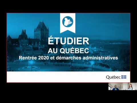 Étudier au Québec : Rentrée 2020 et démarches administratives