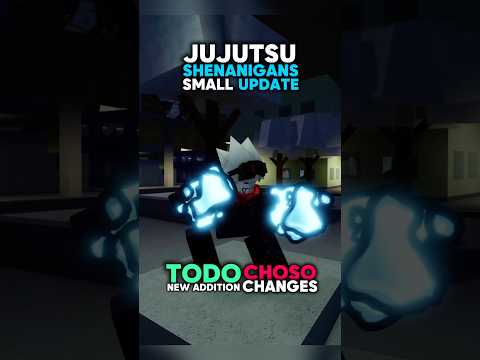 NEW SMALL UPDATE JJS!#jujutsushenanigans #roblox #foryou #shenanigans #jjk #jjs #anime #todo #choso