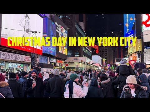 New York: Christmas Day & Happy Holiday Manhattan Live