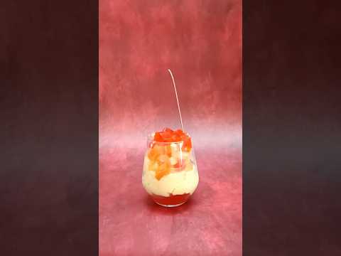 Fruit Custard #shorts #jellycustard #food #custardrecipe