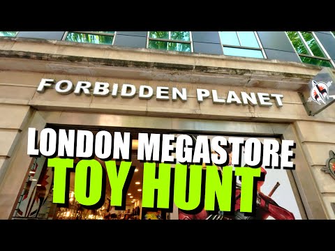 Inside Forbidden Planet Megastore London: A Toy Hunter's Dream!