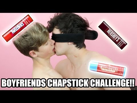 CHAPSTICK CHALLENGE FT. MY BOYFRIEND!