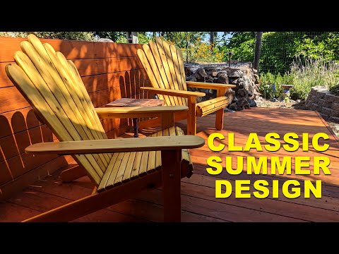 You can make this Adirondack chair in a weekend