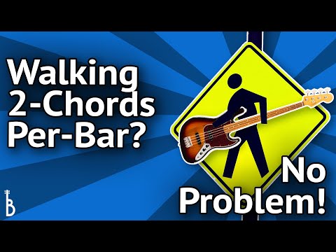 Master “2-Chords-Per-Bar” Walking Bass Lines With 4 Plug-And-Play Formulas