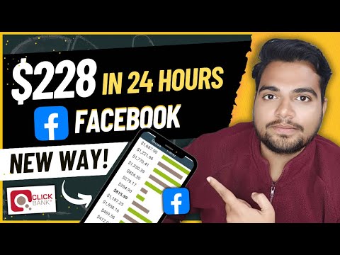 $228 Sale In Just 24 Hours! Facebook Affiliate Marketing (Hindi) ClickBank 2024