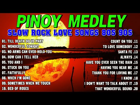 Nonstop Slow Rock Medley 💽 Best Lumang Tugtugin 🎧 Emerson Condino Nonstop Collection 2024