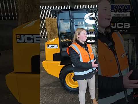 Preview of the new JCB TM110 compact pivot steer telehandler #jcb #tm110 #pivotsteer #telehandler