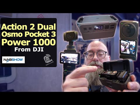 DJI Action 2 Dual Screen, Osmo Pocket, Power 1000