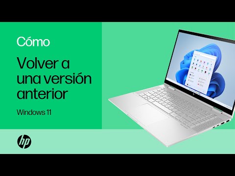 Cómo volver a una versión anterior de Windows desde Windows 11 | HP Support