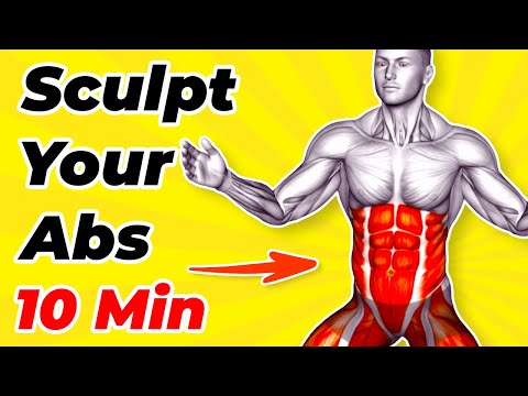 ➜ 10-MIN Best FLAT STOMACH Workout ➜ Sculpt Your Abs with Effective Exercises at Home!