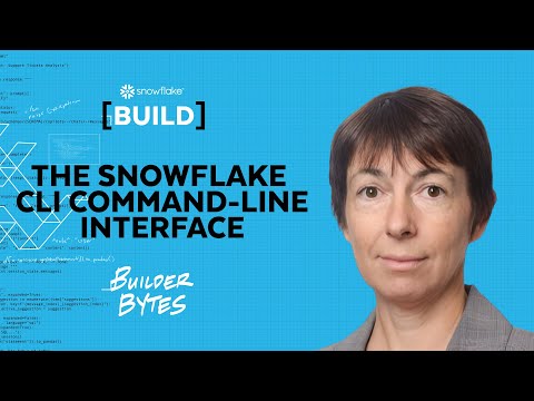 Demonstration Of The Snowflake Command-Line Interface (CLI)