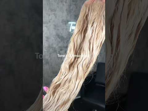 HOW TO TONE  BLONDE WIG 😍 #hair #wigs #blonde #viral #shorts #fyp #beauty #amazoninfluencer