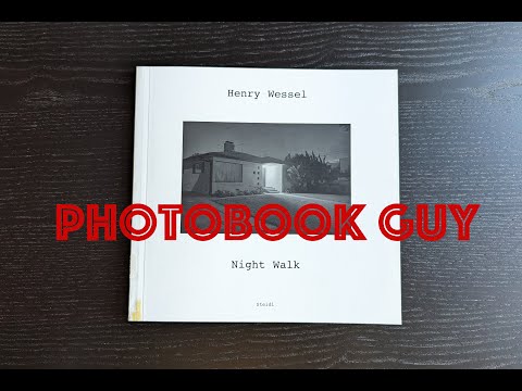 Henry Wessel Five books - Night Walk Steidl Photo book Flick Through