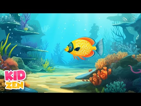 12 Hours of Relaxing Baby Music: Aquarium of Peace | Piano Music for Kids and Babies