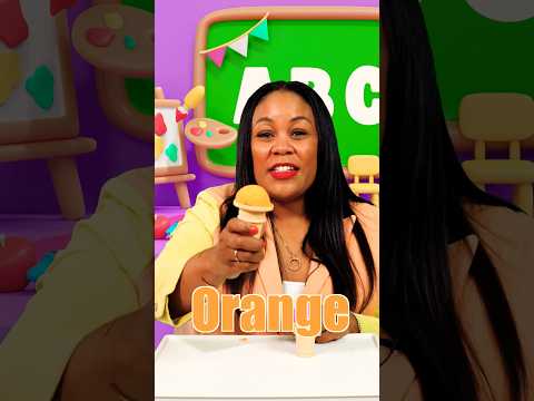 Learn Colors - Color Activity -  Orange & Purple - Toddler Lesson - Preschool Activity