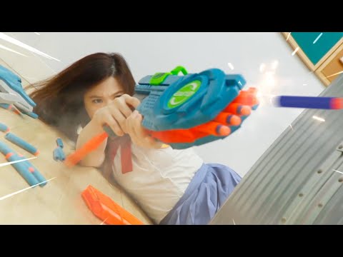 NERF Battle Girls vs Boys 中二戰士