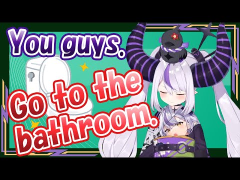 Bathroom streamer(Toilet Version).[ENG SUB/hololive]