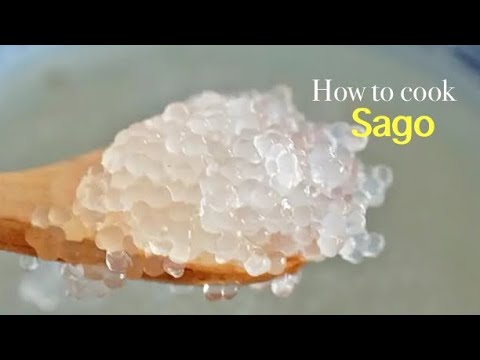 How to perfectly boil Tapioca (sagodana)| Clear  and transparent sago recipe