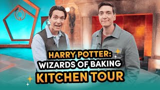 Harry Potter: Wizards of Baking Kitchen Set Tour with James and Oliver Phelps