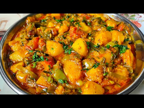 हरे प्याज आलू की सब्जी जो है बहुत ही टेस्टी। Spring Onion Aloo Ki Sabzi | Hare Pyaaz Ki Sabji Recipe