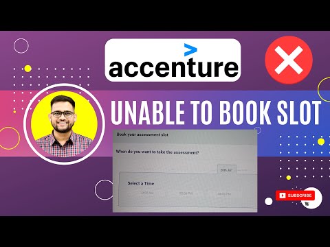 🔴 Accenture : Unable to book slot | Error in slot booking | Accenture slot booking error solutions