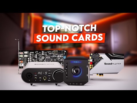 5 Top-notch Sound Cards In 2024!