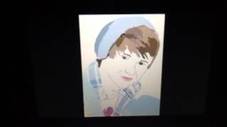 Liam Payne drawing on 3ds