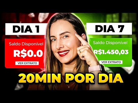 MELHOR MÉTODO pra INICIANTE GANHAR DINHEIRO ON LINE EM CASA PELO CELULAR EM 2024