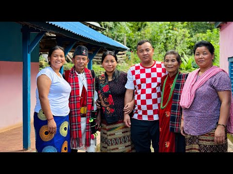 Father’s Dayma baba ra Mami hero heroine..maiti thau xodna garho😔#siruthapamagar#villagelife#vlog