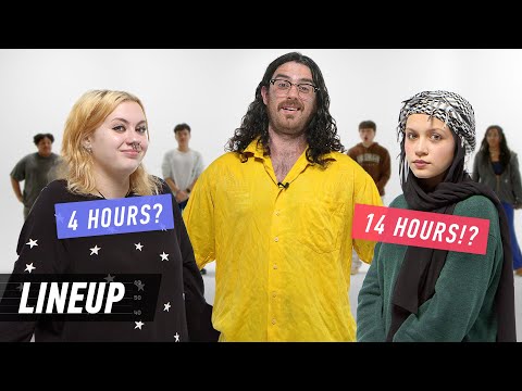 Can You Match the Screen Time to Teen? | Lineup | Cut