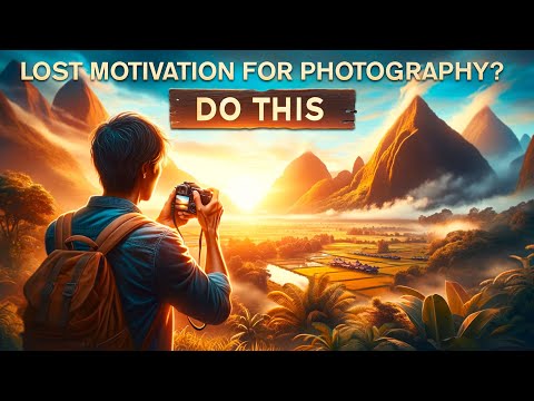 LOST Motivation for Photography? DO THIS!