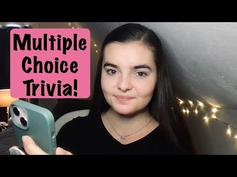 ASMR 60 Multiple Choice Trivia Questions