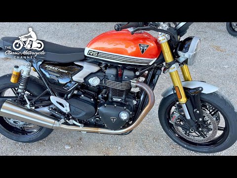 2025 Triumph Speed Twin 1200 RS - start up & walk around - raw sound