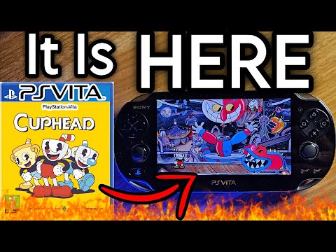 NATIVE Ps Vita Port of Cuphead is HERE !!! MUST Install !!! FULL GAME !!!