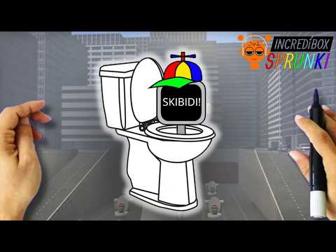 Sprunki OC Mr. Fun Computer Skibidi Toilet | Exclusive Incredibox & Skibidi Collab Drawing!