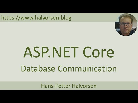 ASP.NET Core - Database Communication