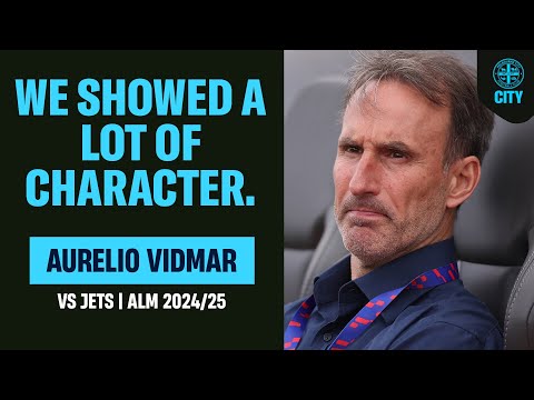 🎤 MANAGER'S WRAP | Aurelio Vidmar | Jets 0-1 City | 19/10/24