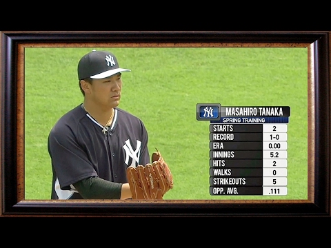 田中将大 2015年オープン戦3試合全球 Masahiro Tanaka 2015 MLB Spring Training Games