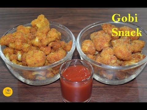 Easy Gobi Snacks Recipe in 10 minutes | 2 Simple Snack Recipes With Cauliflower To Make At Home