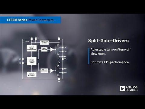 Unlock GaN’s benefits with ADI's Half-Bridge GaN FET Gate Driver