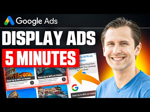 Google Display Ads Tutorial In UNDER 5 MINUTES | QUICKEST Tutorial on YouTube!